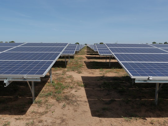 Solcellspark i Uganda